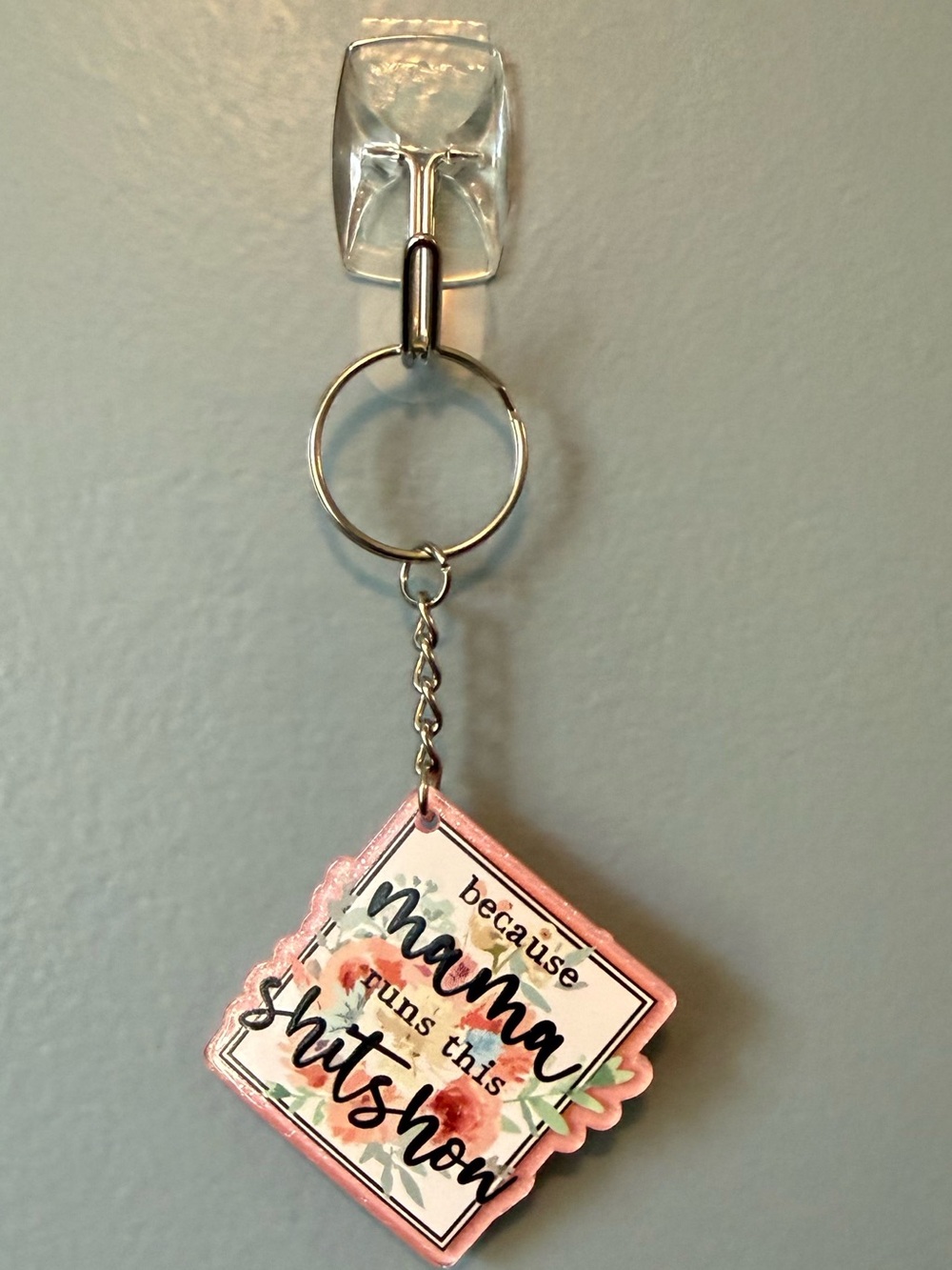 Because Mama Keychain